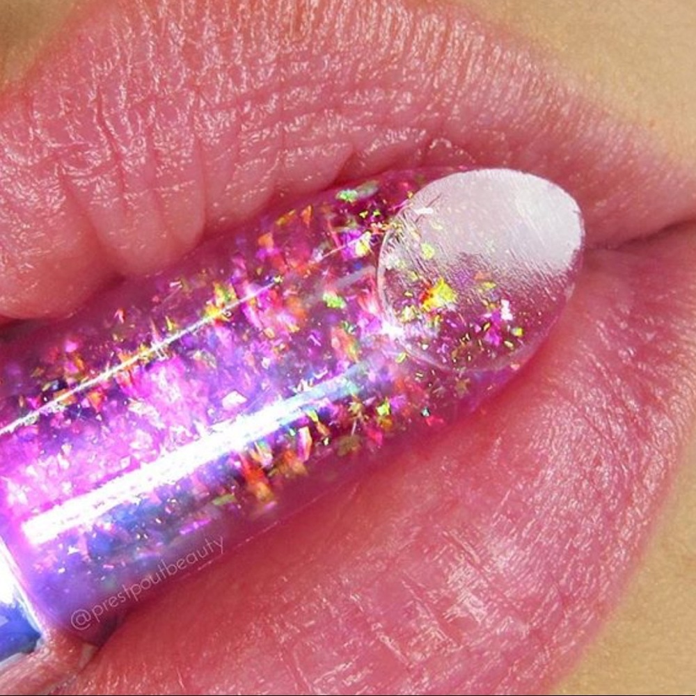 🌟HP⭐LAVENDER CONFETTI Winky Lux Limited Edition Glimmer Balm NWT
